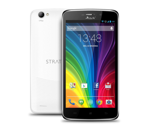 Lark STRATUS 5 White Dual Sim - 1400091 - zdjęcie 2